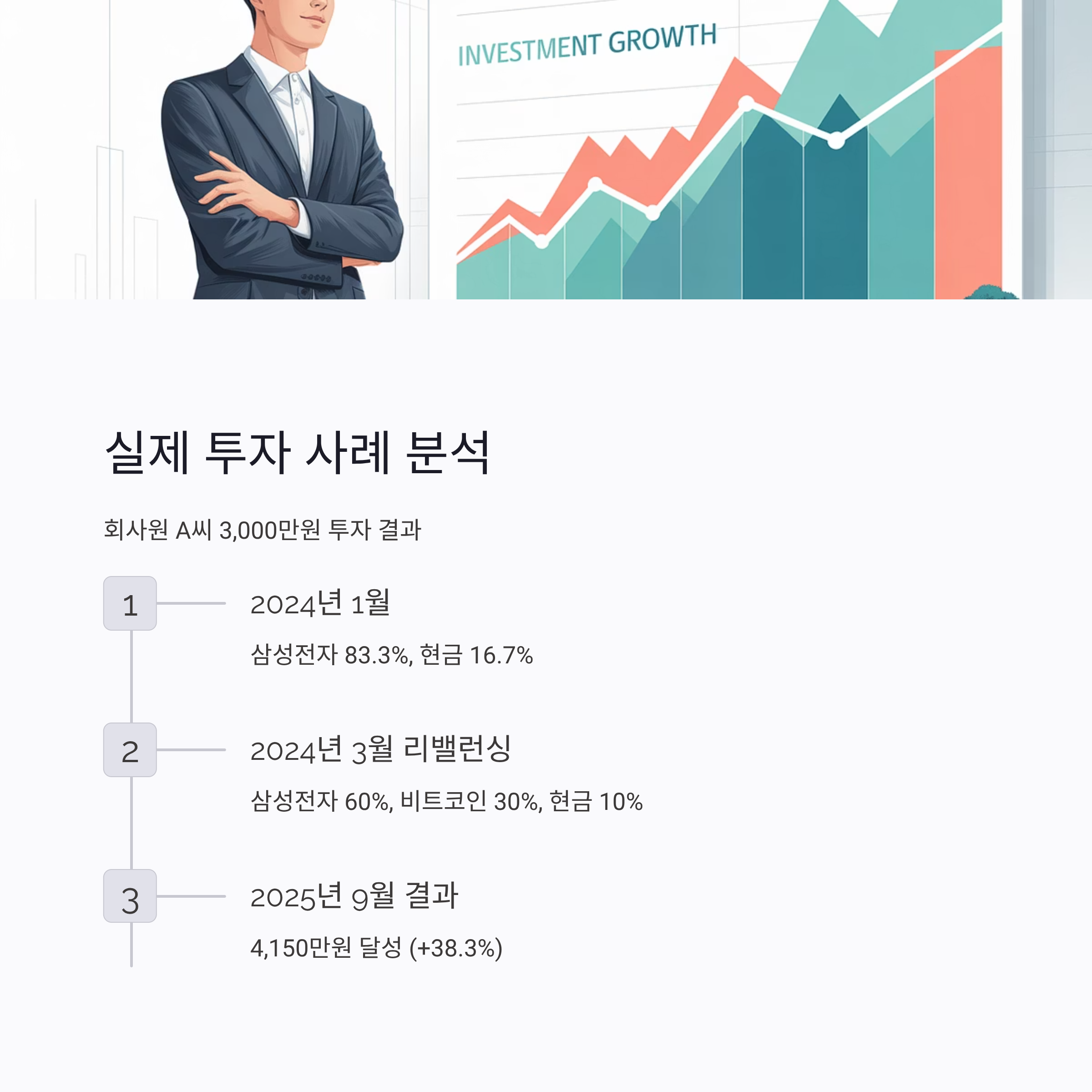 비트코인 삼성전자 리밸런싱 실제 사례
