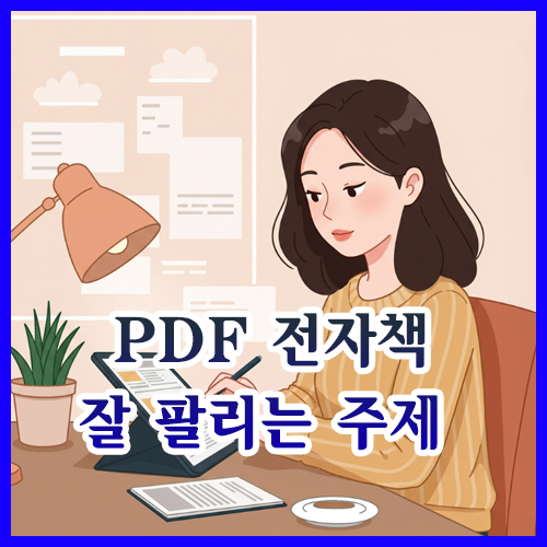 PDF 전자책 잘 팔리는 주제 정리