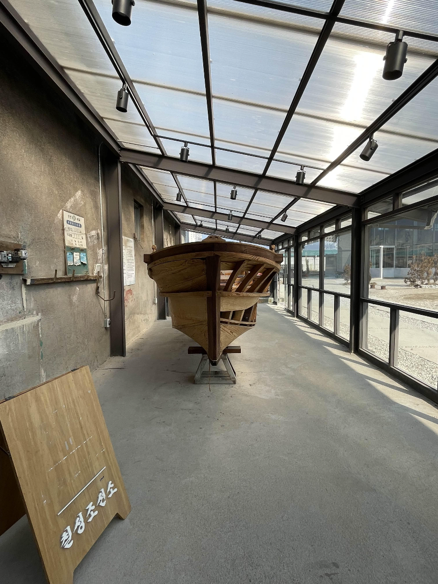 속초 칠성조선소 내부전시관4