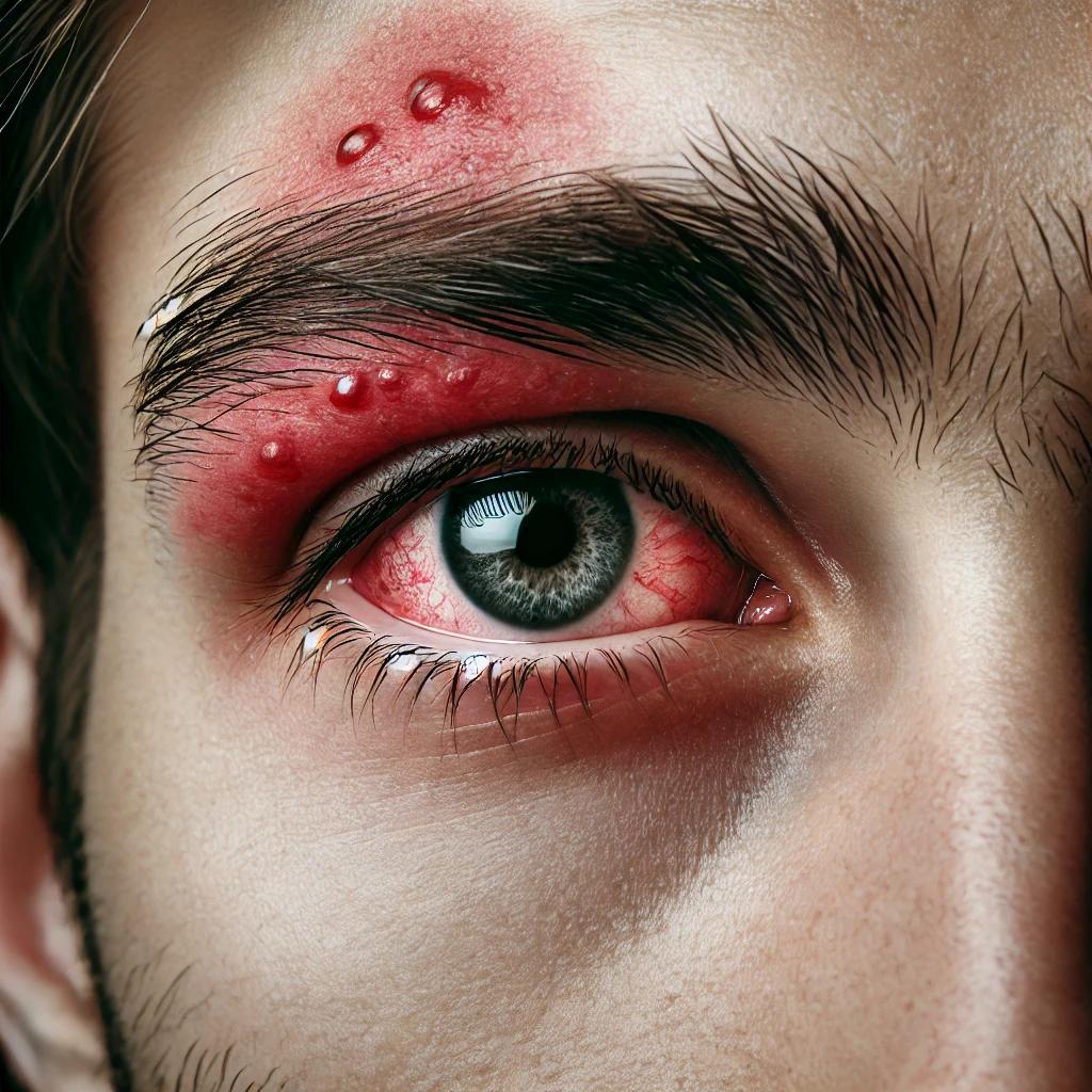 대상포진 눈썹주변