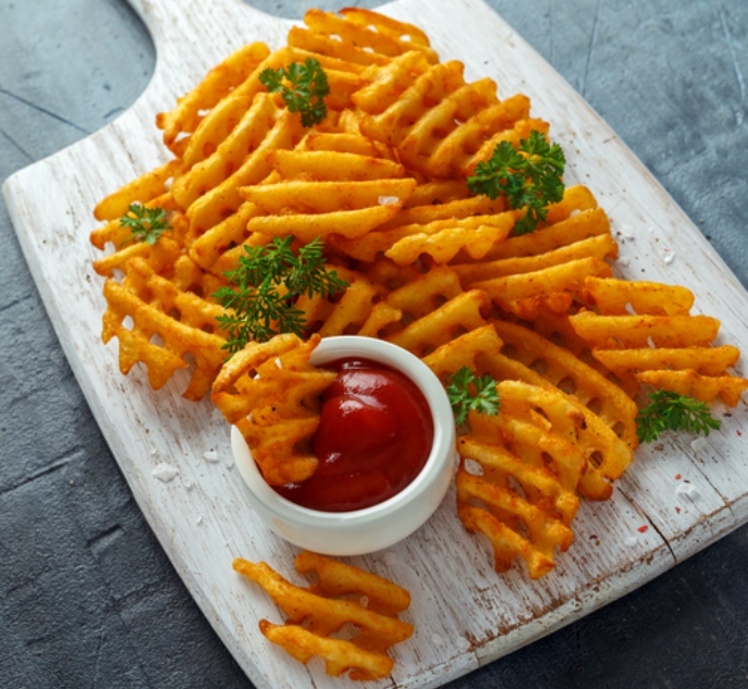 한국의 감자 요리 감자튀김