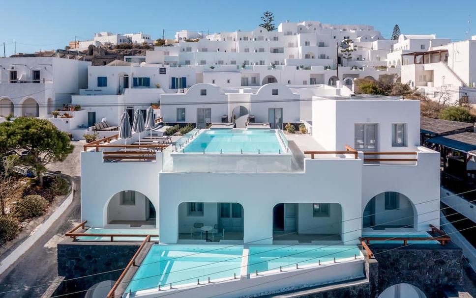 유럽 산토리니 그리스 위치 좋은 숙소 추천 산토리니 팰리스