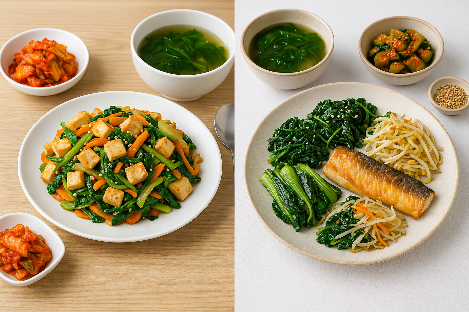 저칼로리 한식 메