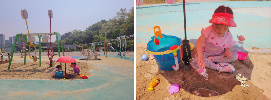 구갈레스피아 모래놀이터