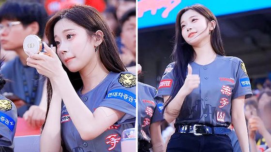 기아 타이거즈 치어리더 이주은 삐끼삐끼