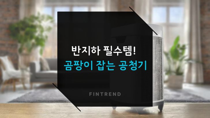 반지하 원룸 필수템! 공기청정기로 곰팡이와 냄새 해결하기