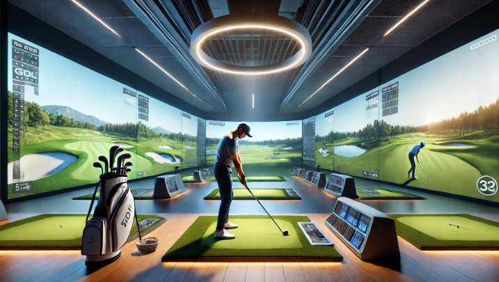 스크린 골프장 이용방법 관련 이미지