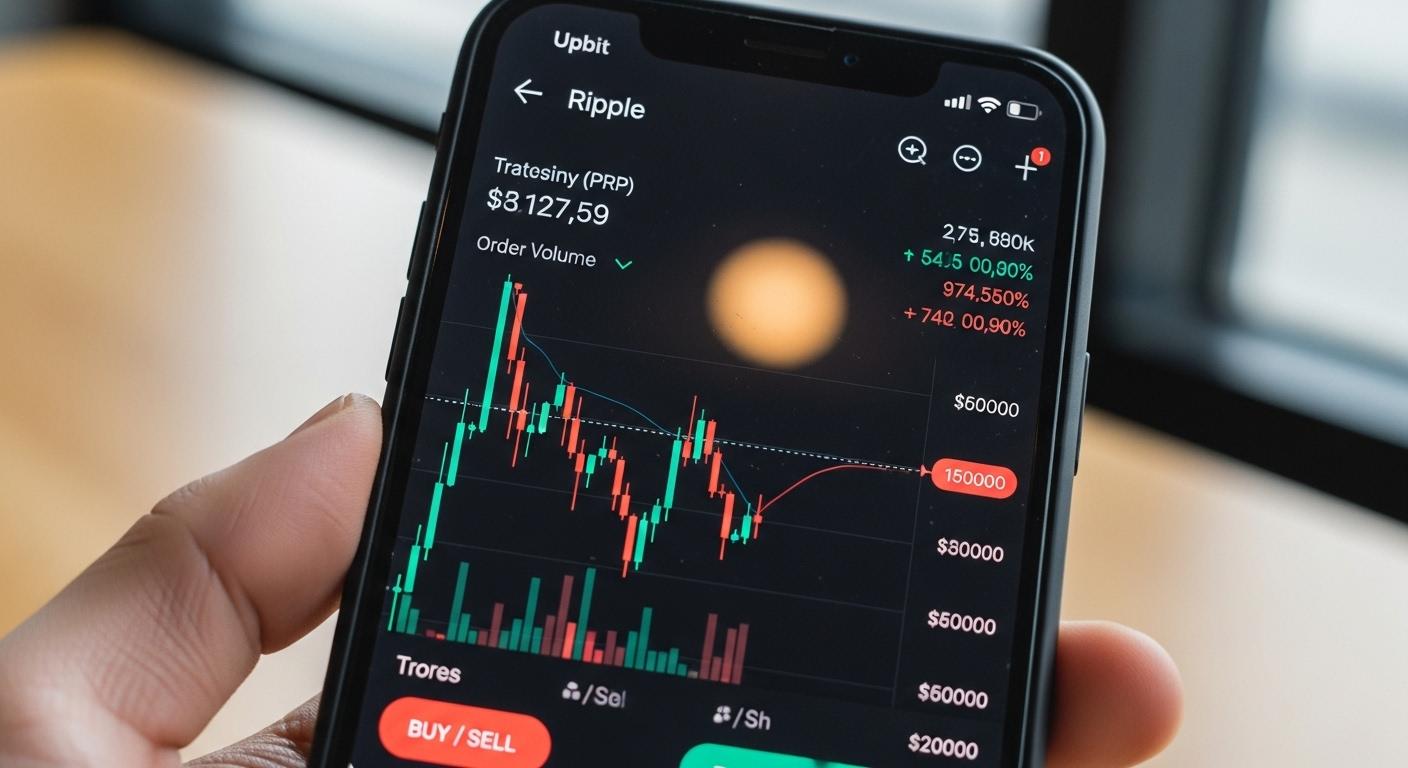 업비트 리플 시세