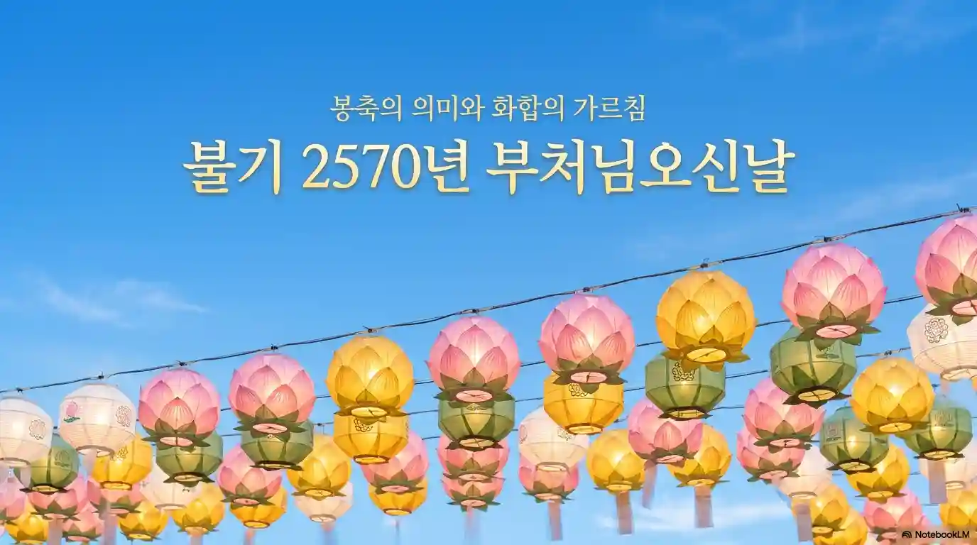 봉축 뜻(봉축 표어 법어)을 담은 글 썸네일
