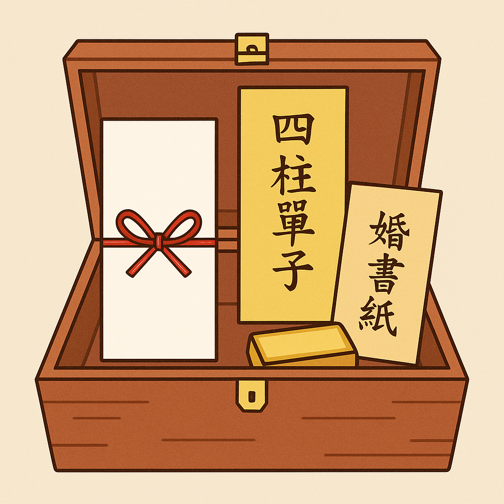 사주단자함
