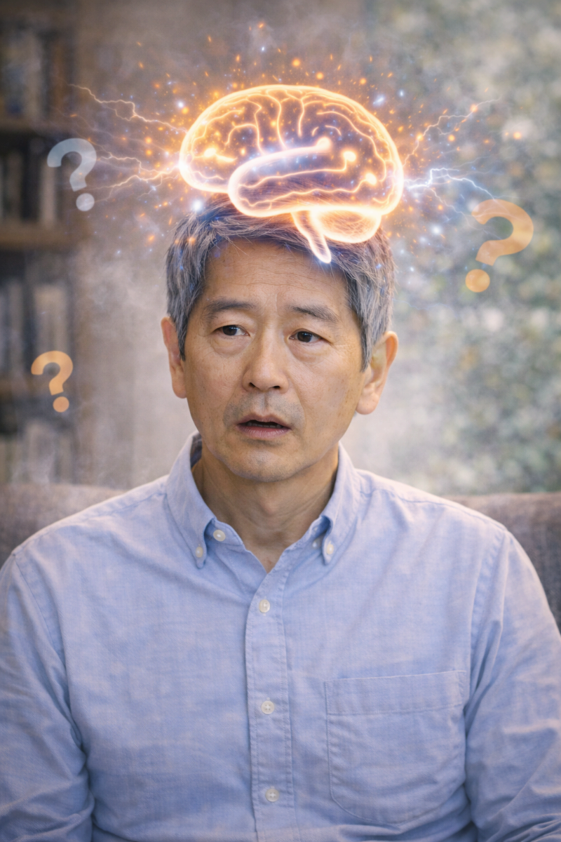 중장년이 갑자기 멍해지는 순간