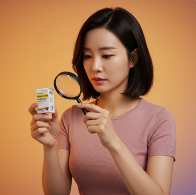 타이레놀에 대해 효능 확인