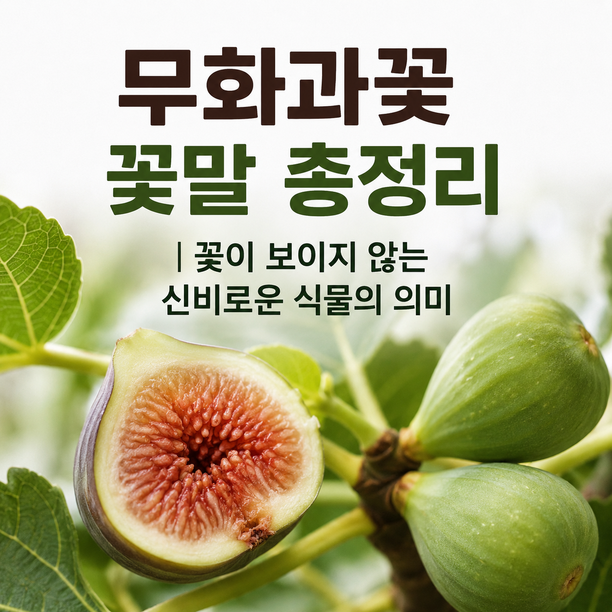무화과꽃 꽃말