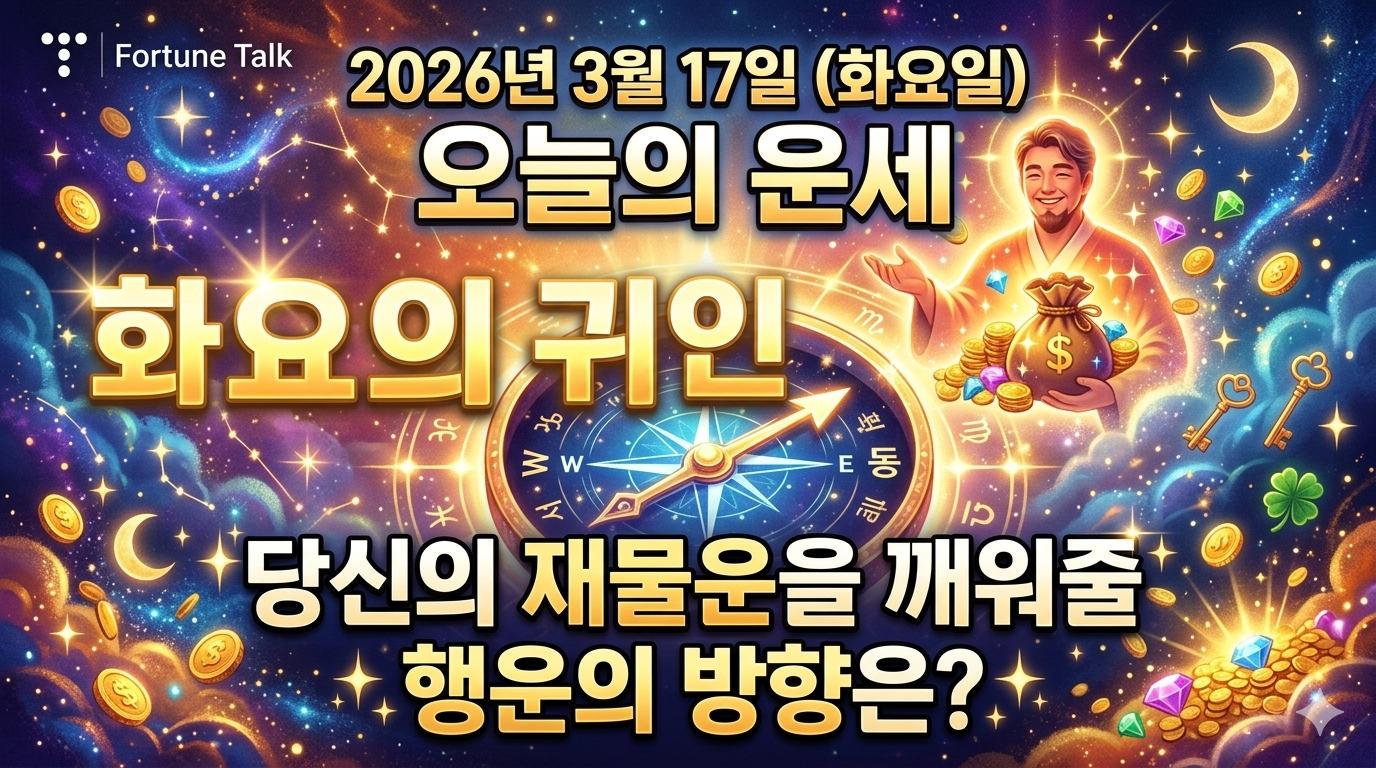 3월17일 오늘의 운세