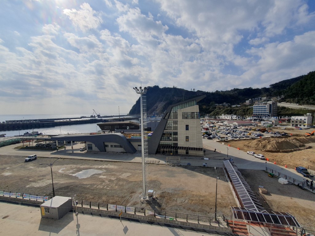 울릉도 사동항 여객터미널