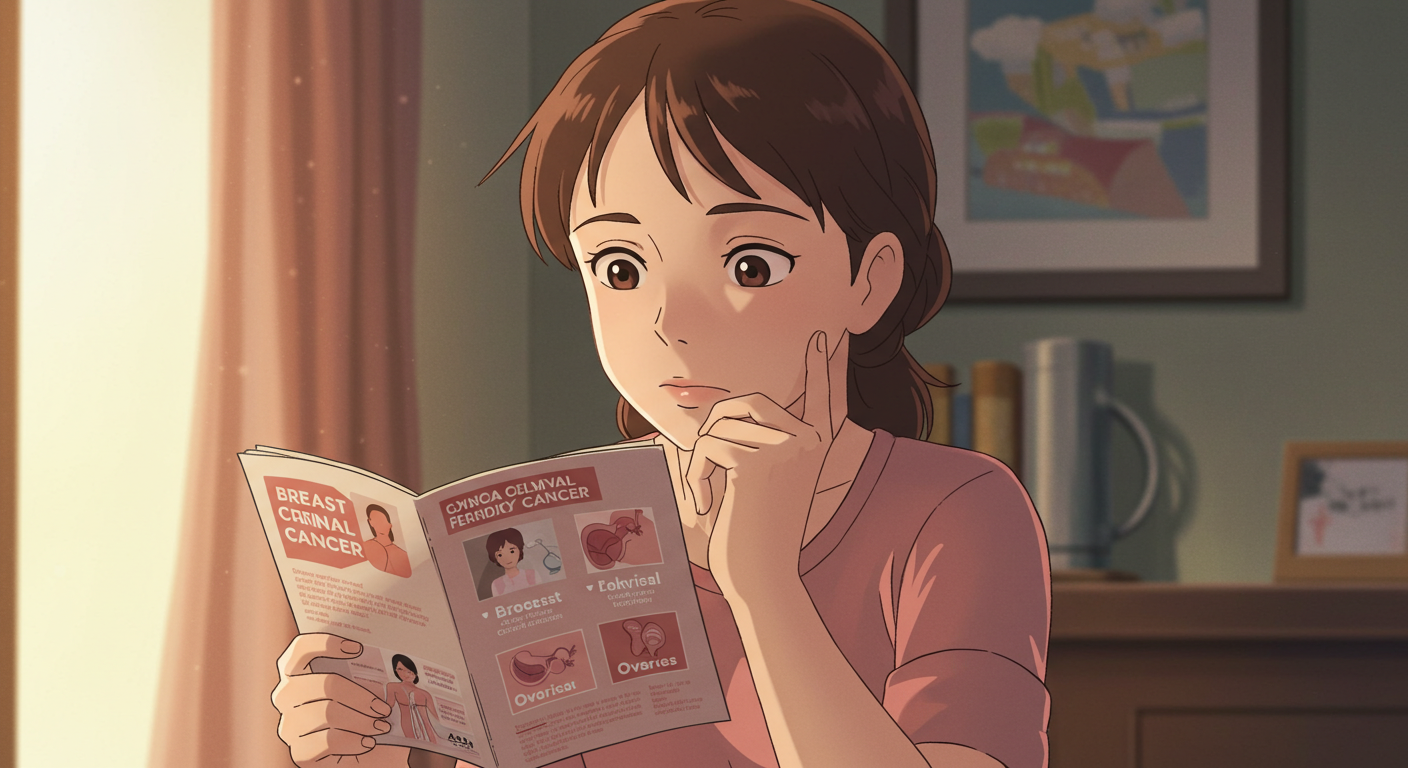 여성암 안내서를 보며 생각하는 여성