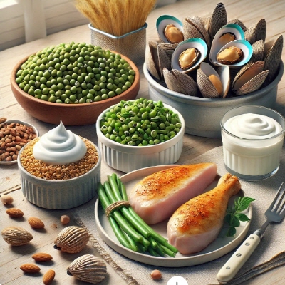 닭고기-조개-녹두-사진