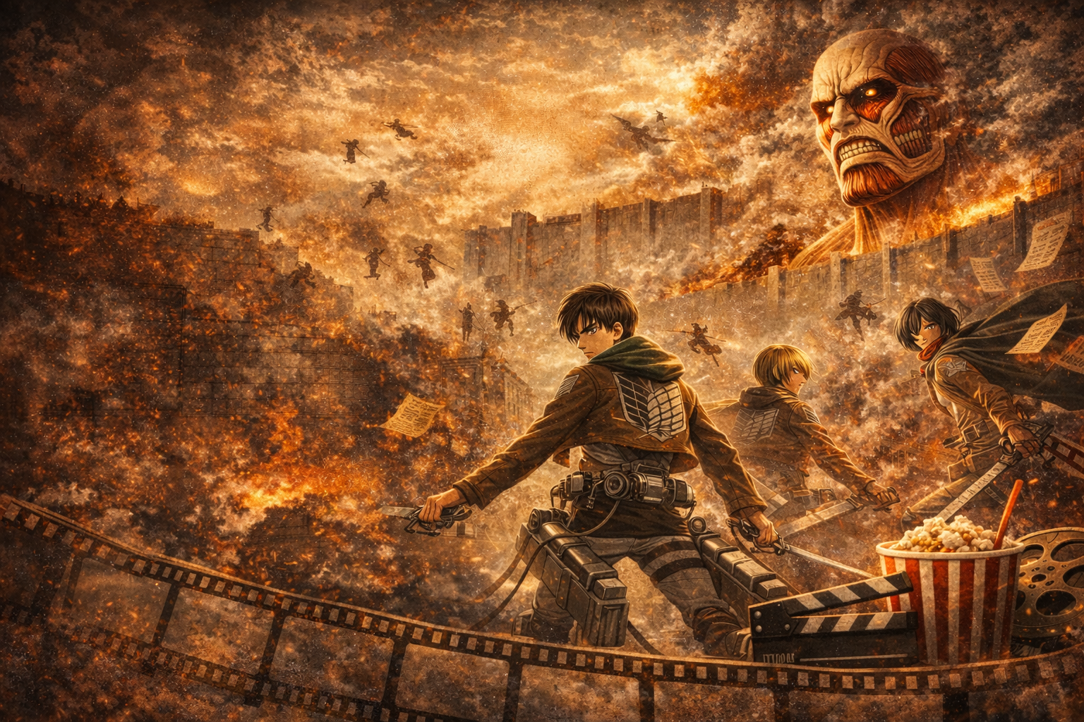 진격의 거인 전설의 시작