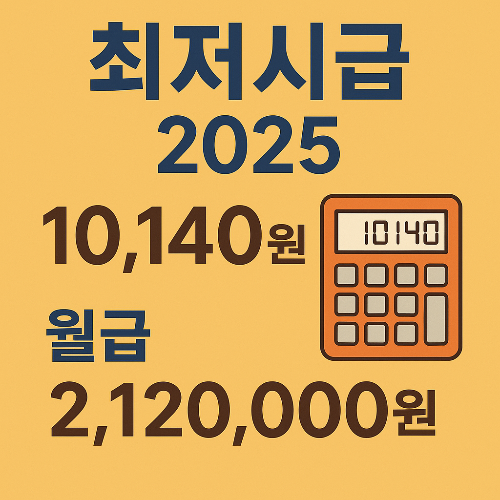 [2025년] 최저시급
