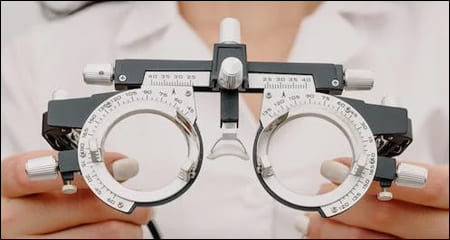 시력 체크용 안경