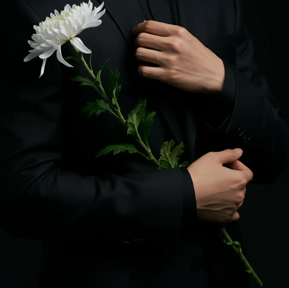 정장입고-국화를-들고있는-한국남자04