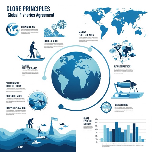 어족 자원 회복을 위한 글로벌 어업 협정에 대한 이미지