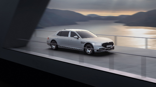 제네시스 G90LWB 외부 디자인
