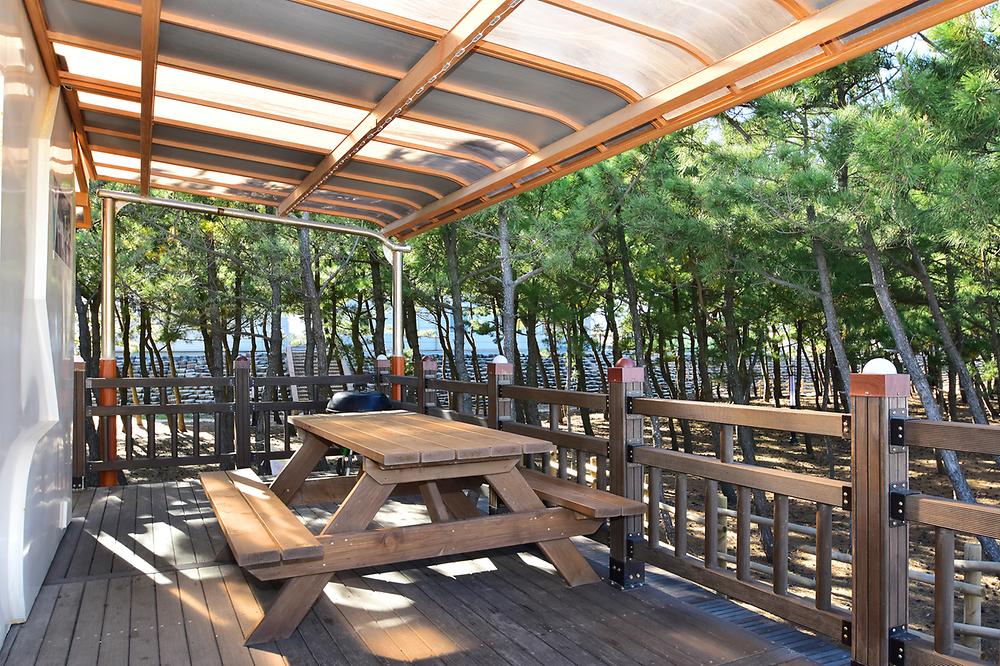 경상북도 영덕 고래불 국민 야영장 소개