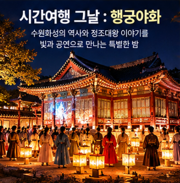  수원화성문화제 주차장과 대중교통 이용방법