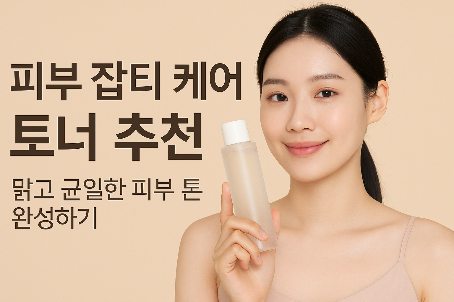 피부 잡티 케어 토너