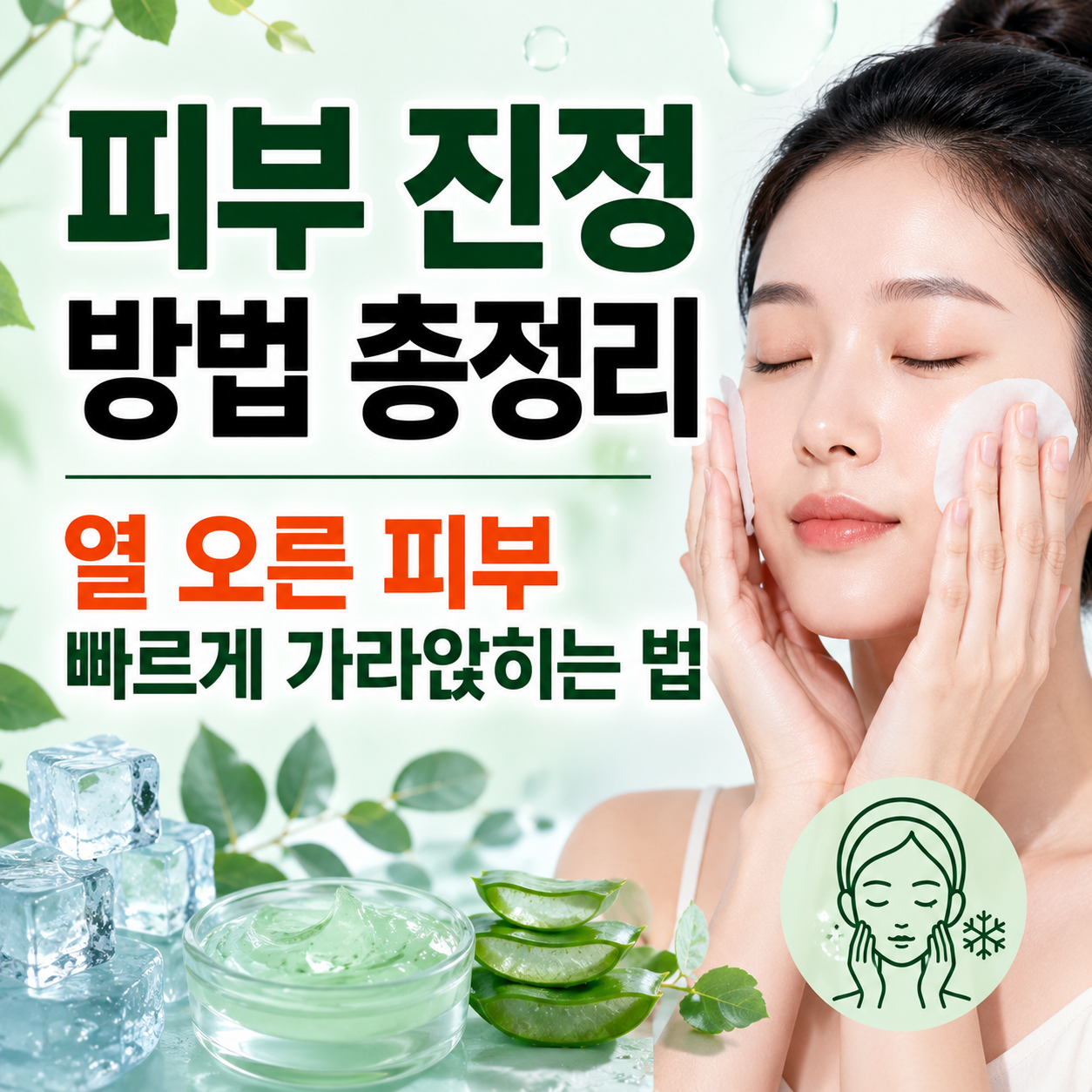 피부 진정 방법