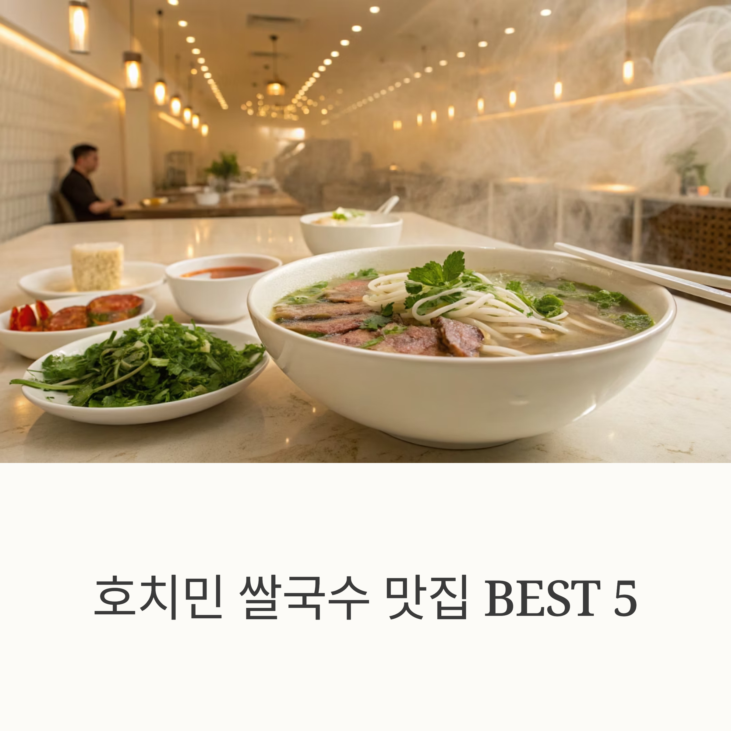 호치민 쌀국수 밋집 best5