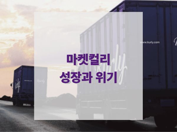 마켓컬리, 프리미엄 전략의 성공과 위기 한국 커머스 브랜드의 변곡점