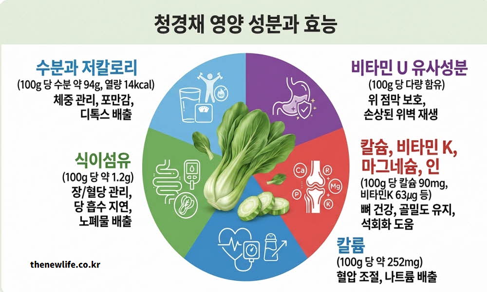 청경채 효능 영양 성분