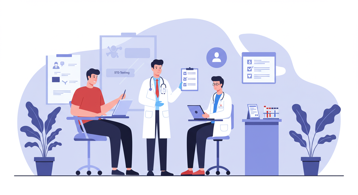 남자 성병 검사 종류와 방법