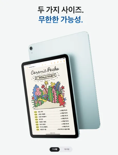 아이패드 에어 6세대 13인치