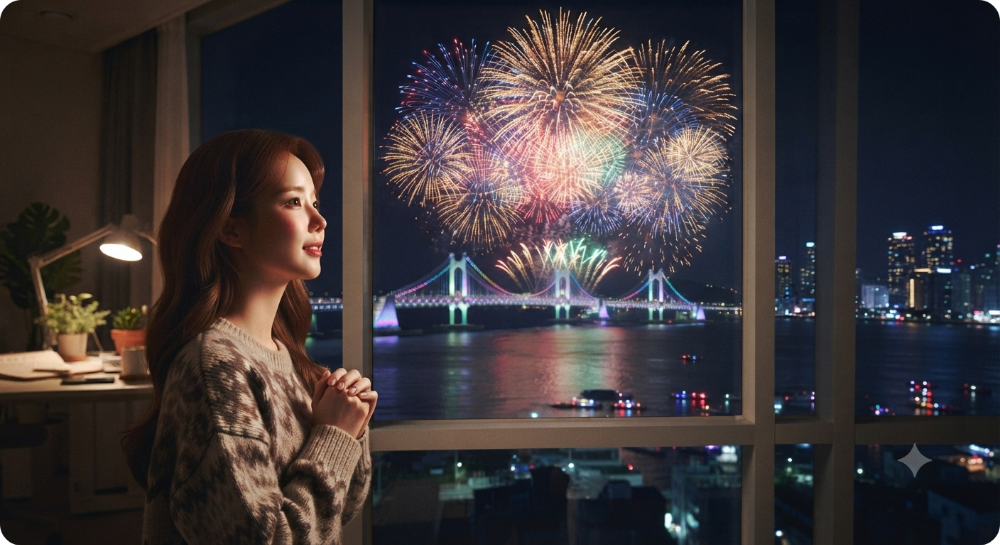 부산 불꽃축제 예매 ai 이미지
