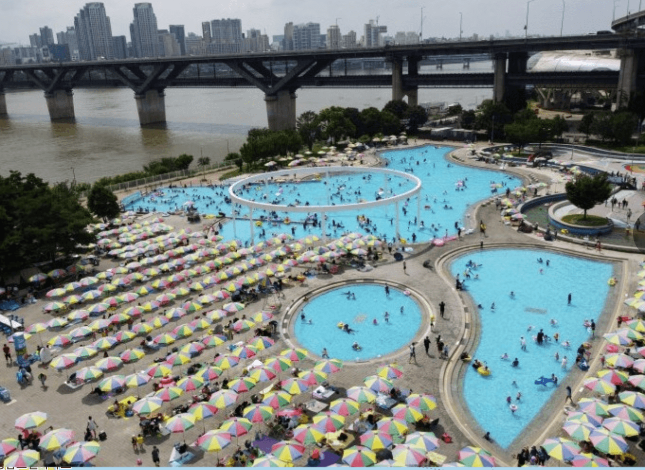 한강 수영장 뚝섬 수영장