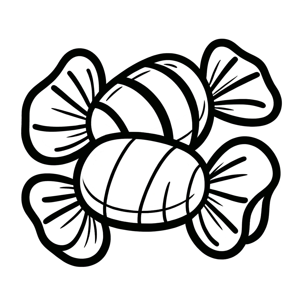 사탕 색칠공부 도안