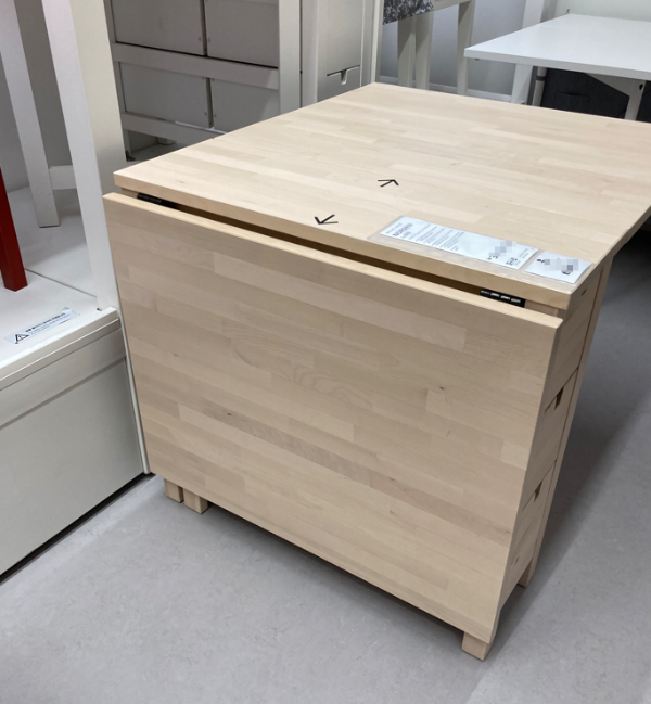 이케아 원목테이블