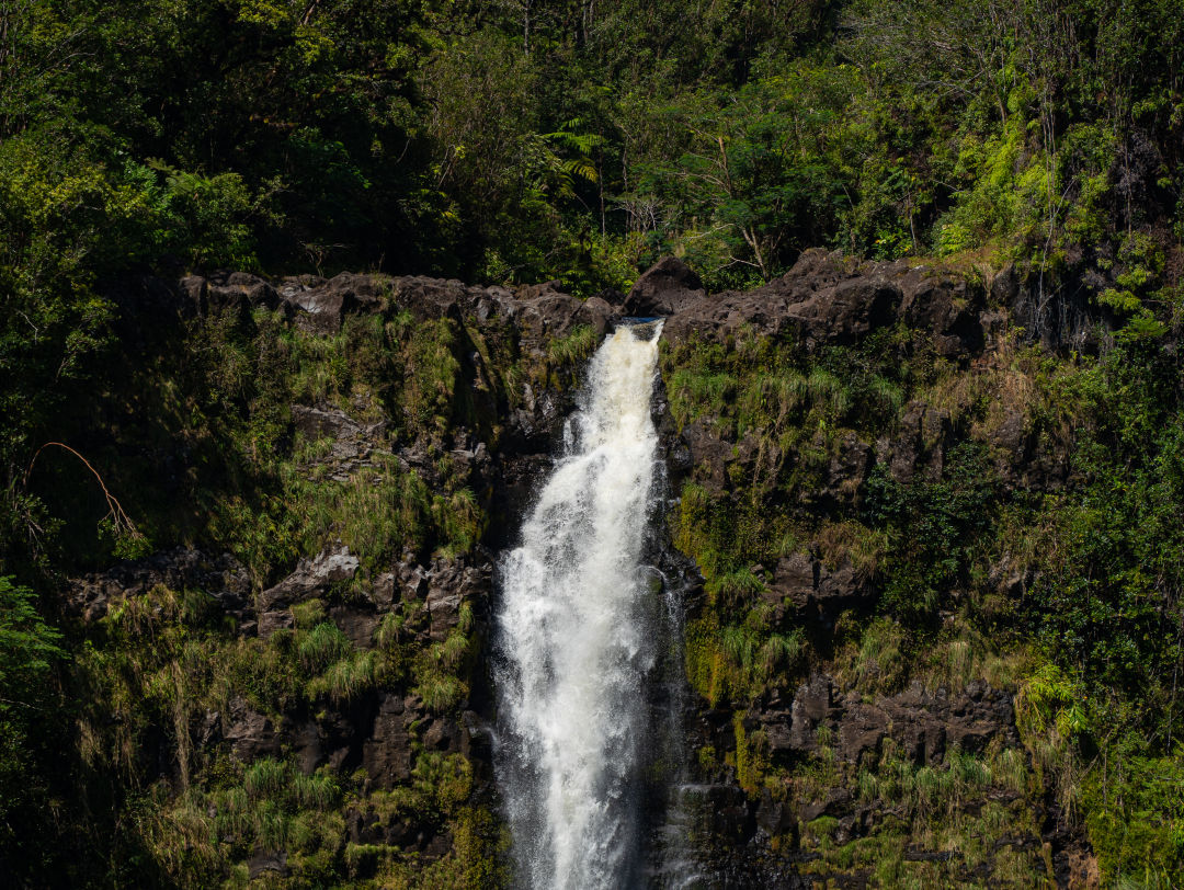 하와이 힐로 아카카 폭포