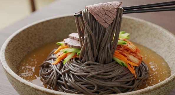 무더위에 좋은 음식 메밀국수