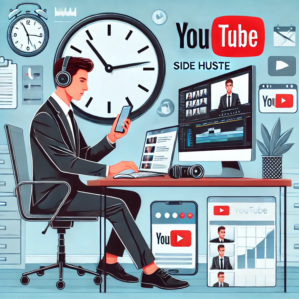 직장인 부업, 유튜브 운영으로 월 100만 원 벌기 (시간 활용, 콘텐츠 선택, 수익화 전략)