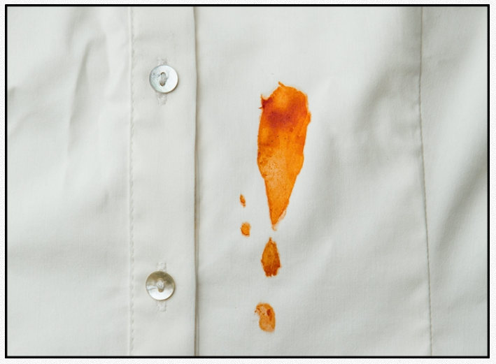 김치국물-지우는법