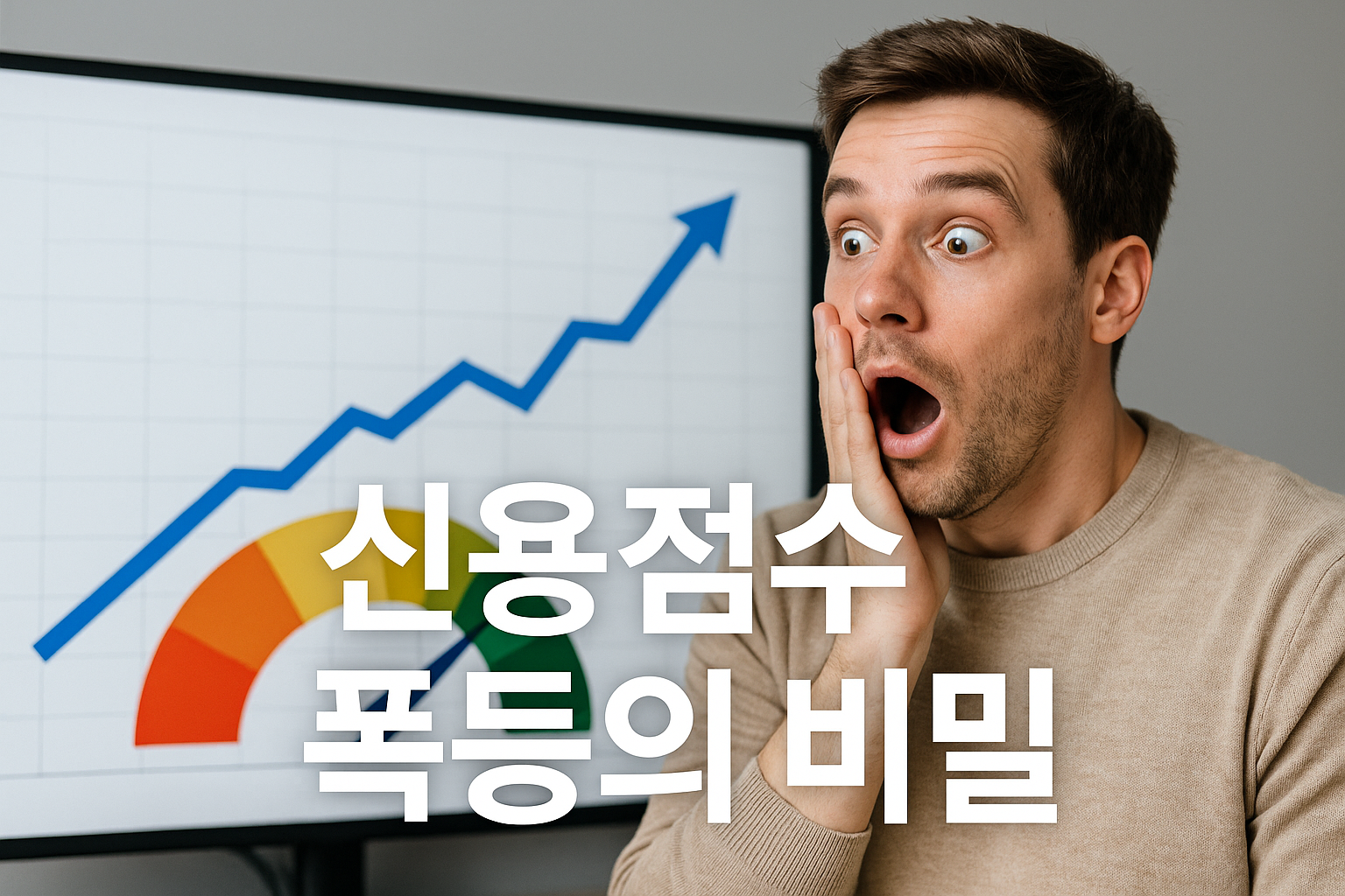신용점수 폭등