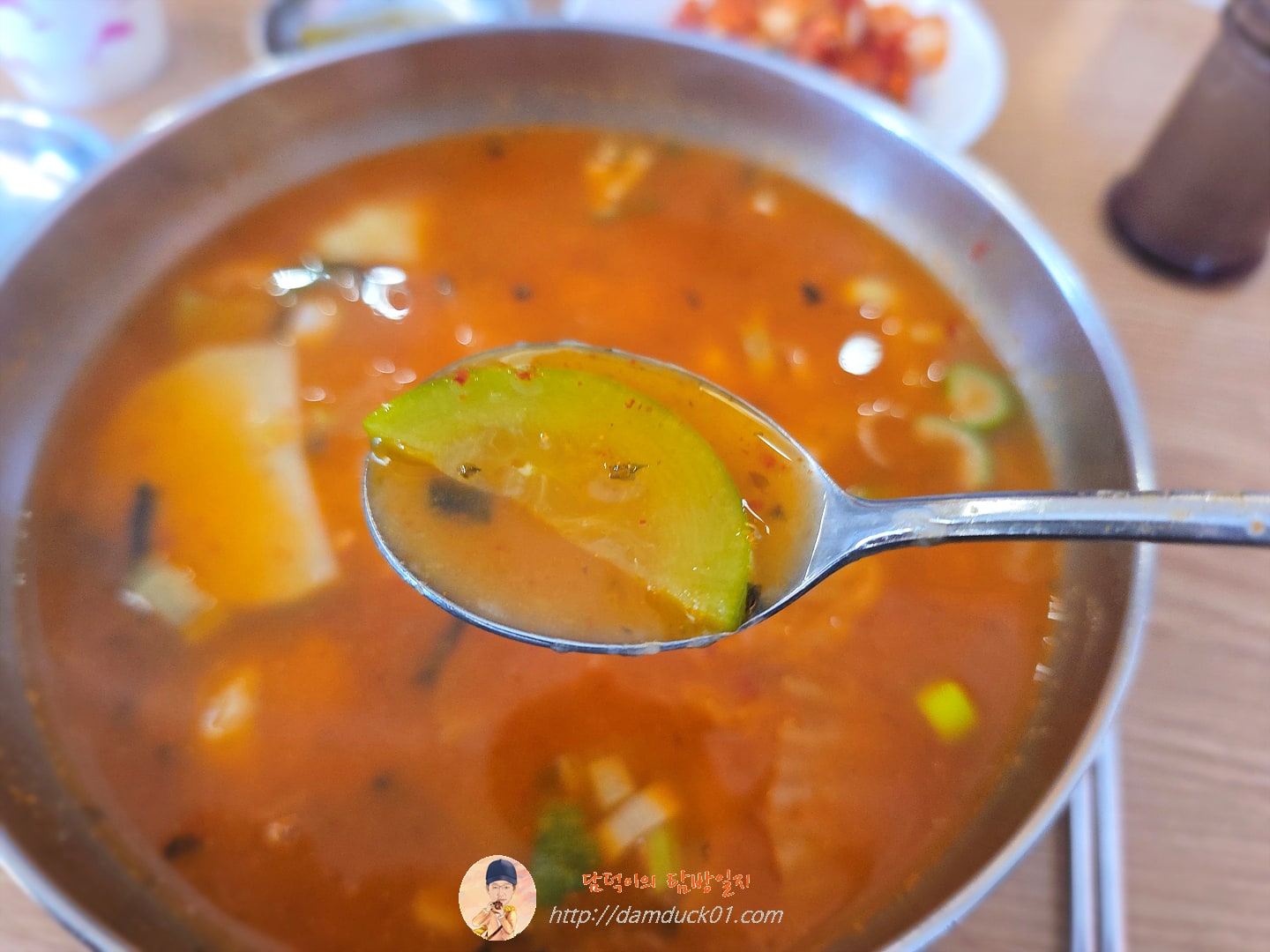 김치 수제비