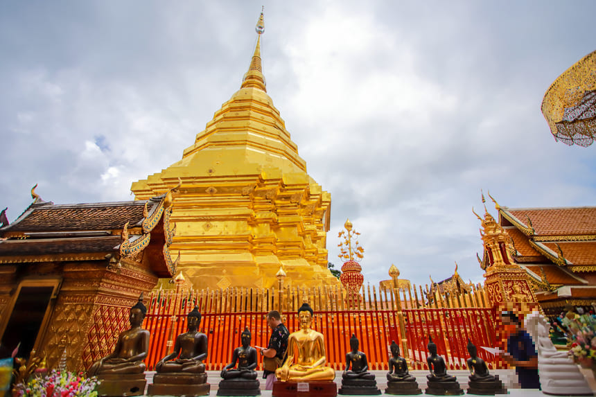 치앙마이 베트남 관광지 추천 왓 프라탓 도이수텝