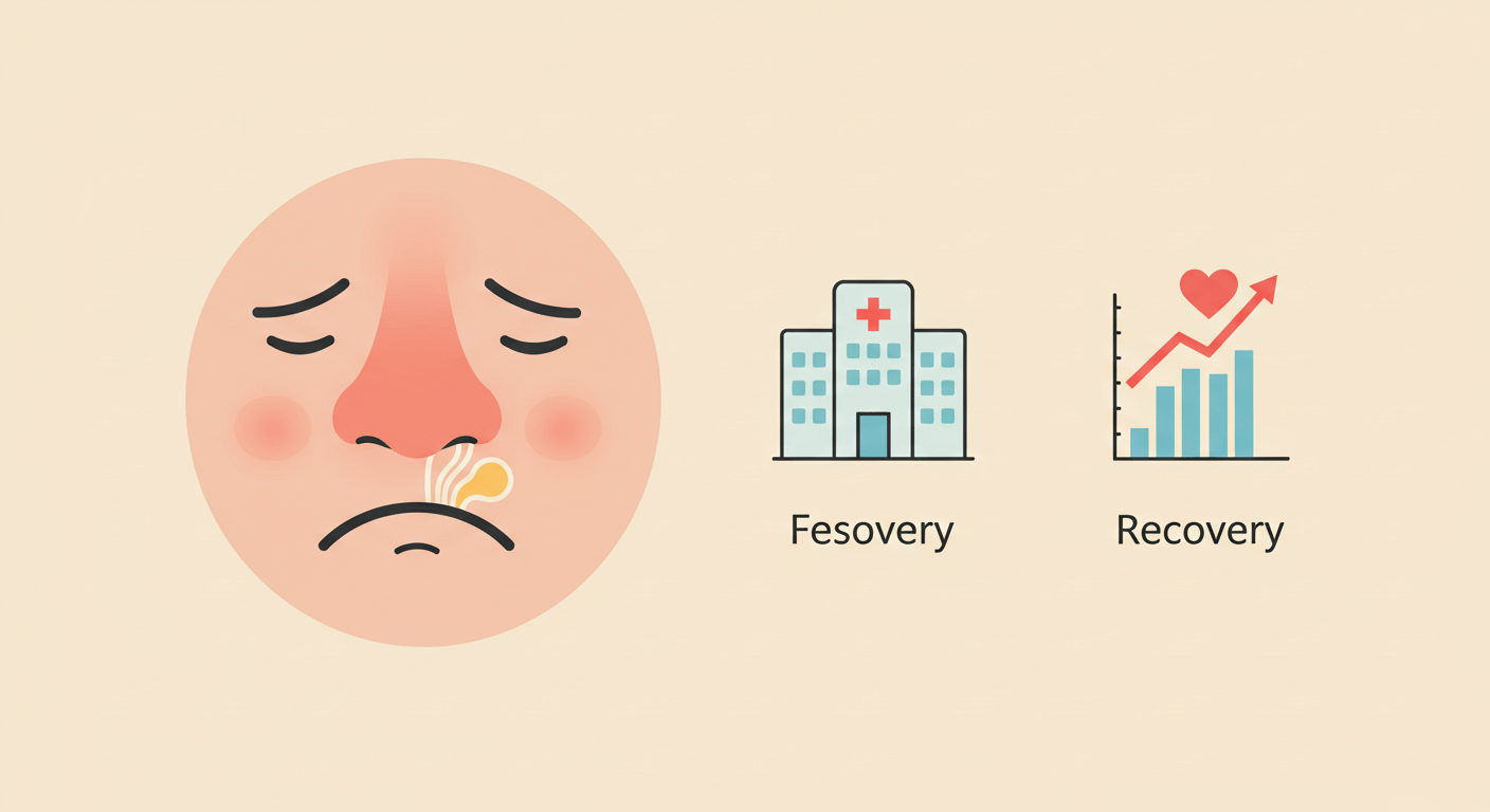 축농증 수술 전후 관리