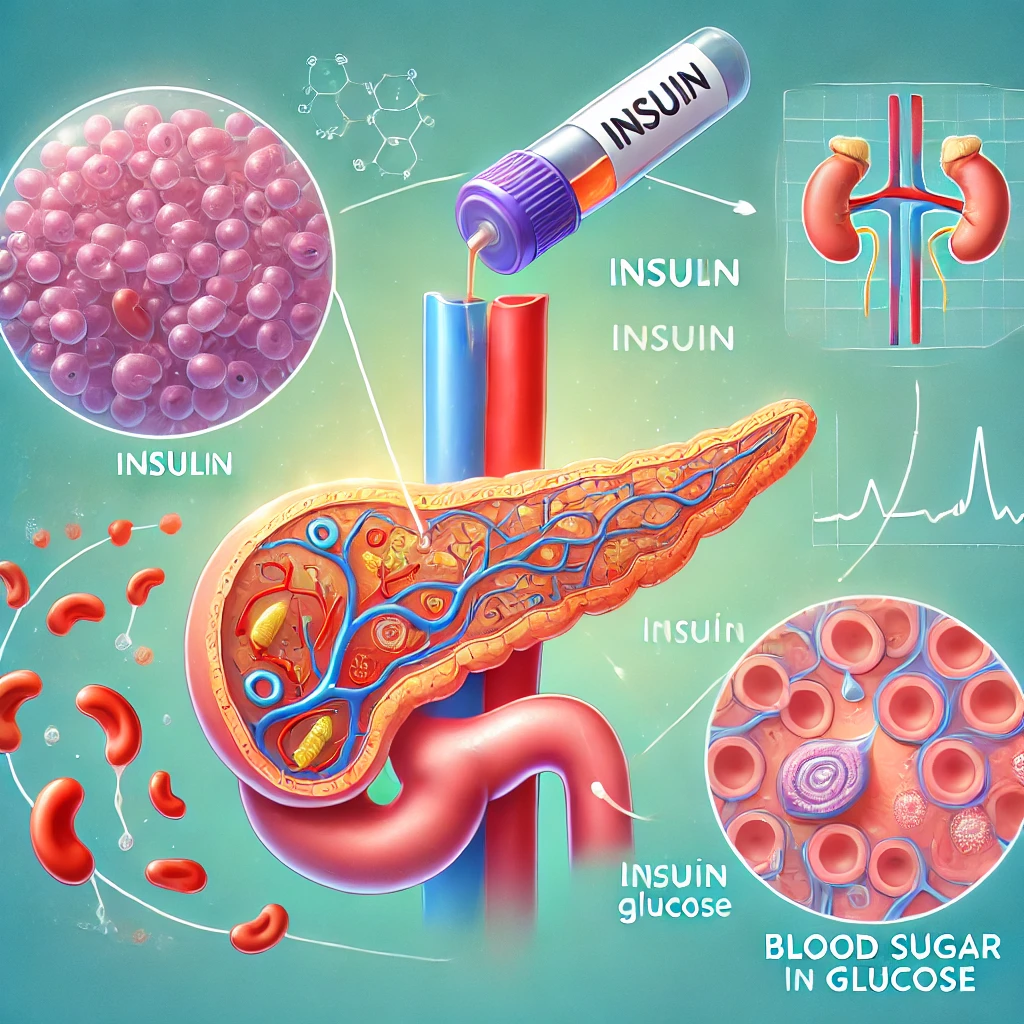 췌장과 인슐린 연관