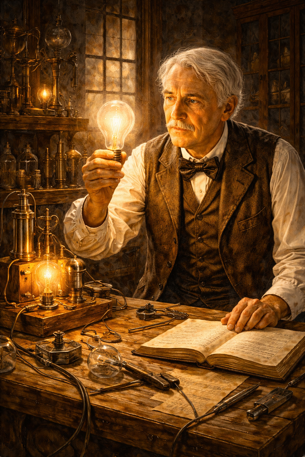 토마스 에디슨의 실패와 성공 스토리 : 수천 번의 실험 끝에 켜진 인류의 빛